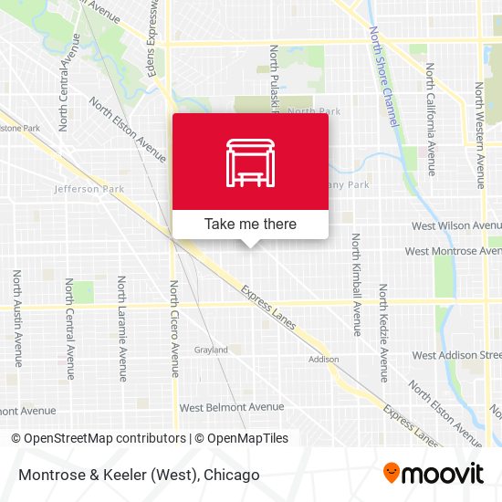 Mapa de Montrose & Keeler (West)