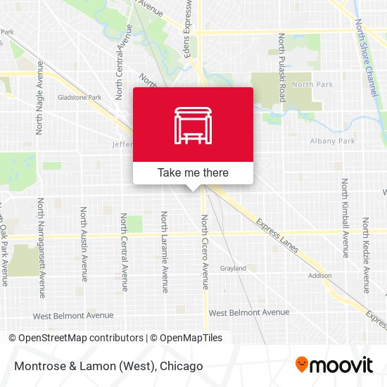 Montrose & Lamon (West) map