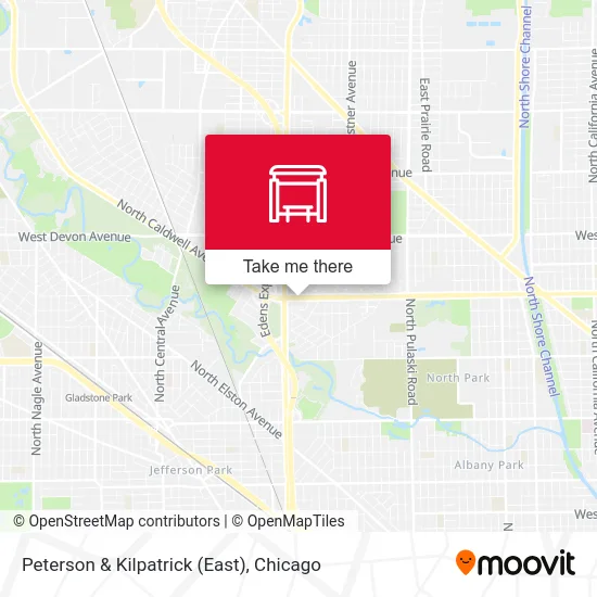 Peterson & Kilpatrick (East) map