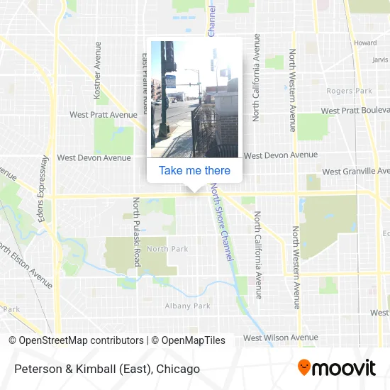 Peterson & Kimball (East) map
