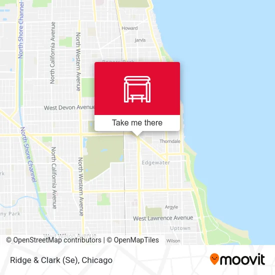 Ridge & Clark (Se) map