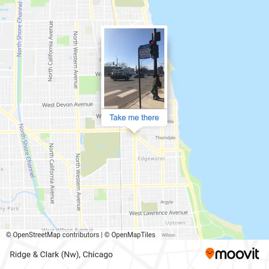 Mapa de Ridge & Clark (Nw)