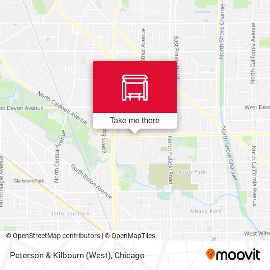 Peterson & Kilbourn (West) map