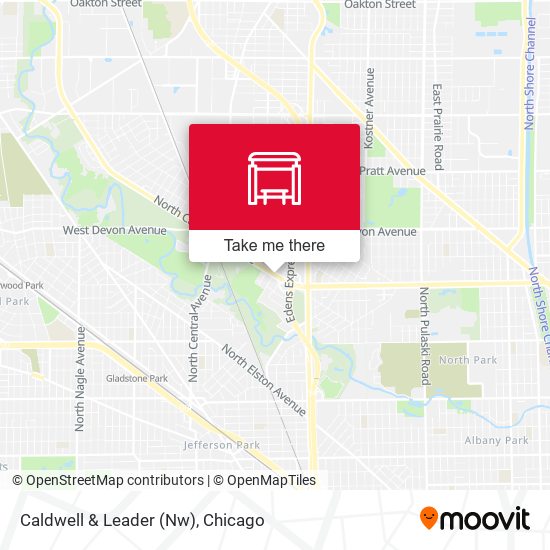 Caldwell & Leader (Nw) map