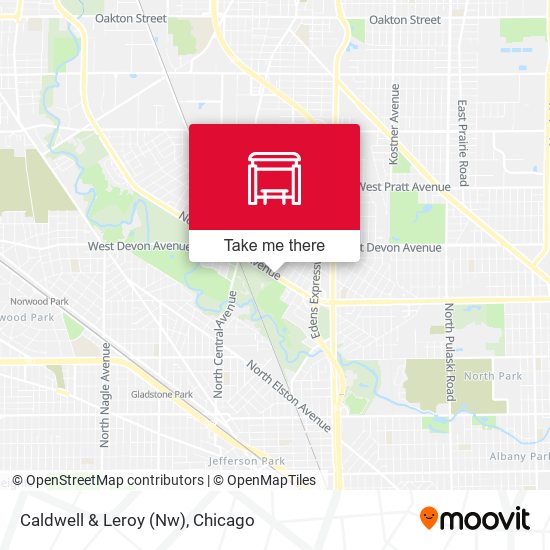 Caldwell & Leroy (Nw) map