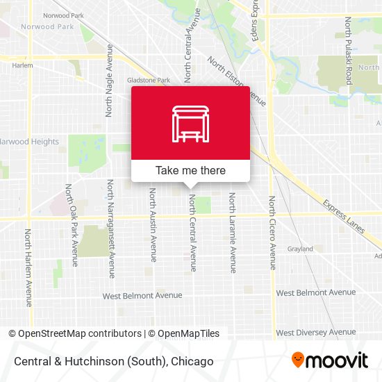 Central & Hutchinson (South) map