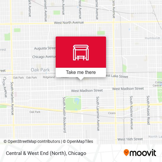 Central & West End (North) map