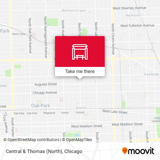 Central & Thomas (North) map