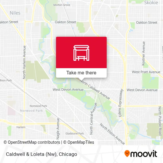 Caldwell & Loleta (Nw) map