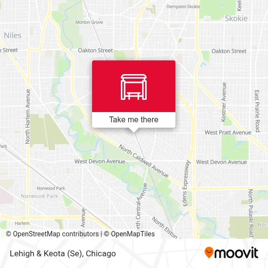 Lehigh & Keota (Se) map