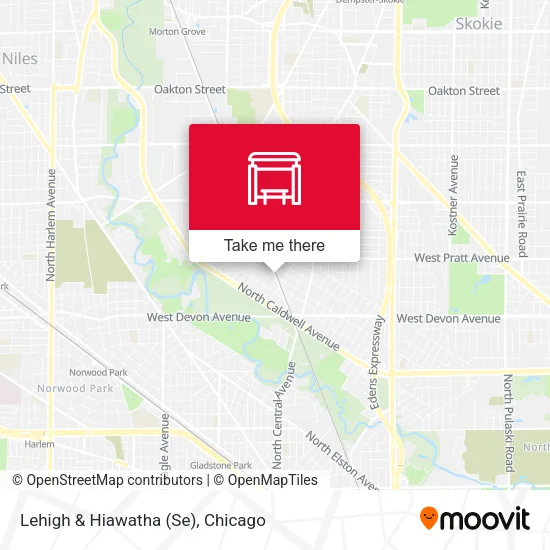 Lehigh & Hiawatha (Se) map