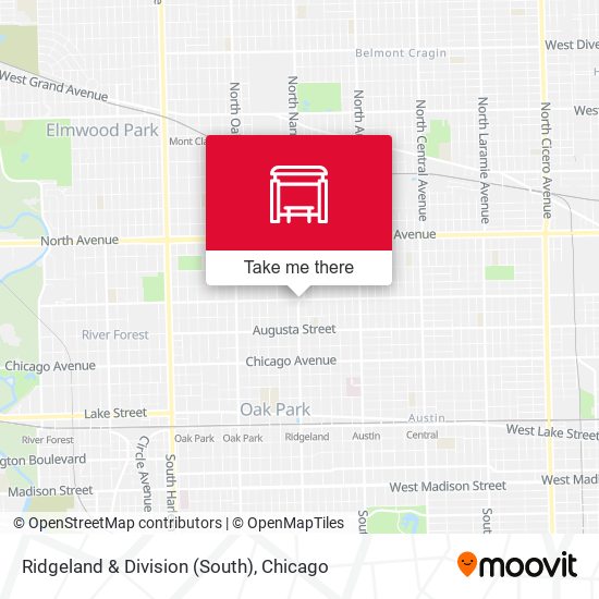 Ridgeland & Division (South) map