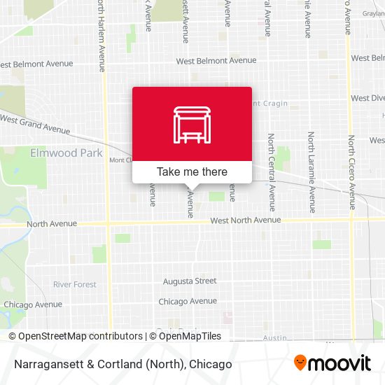 Narragansett & Cortland (North) map