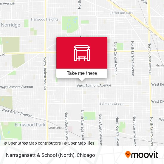 Narragansett & School (North) map