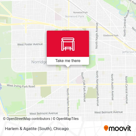Harlem & Agatite (South) map