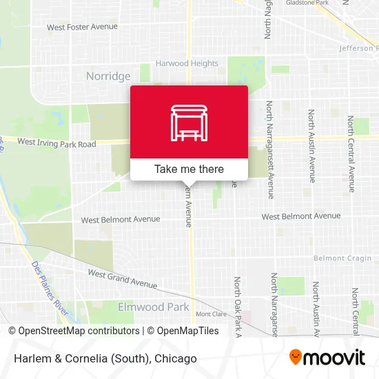 Harlem & Cornelia (South) map