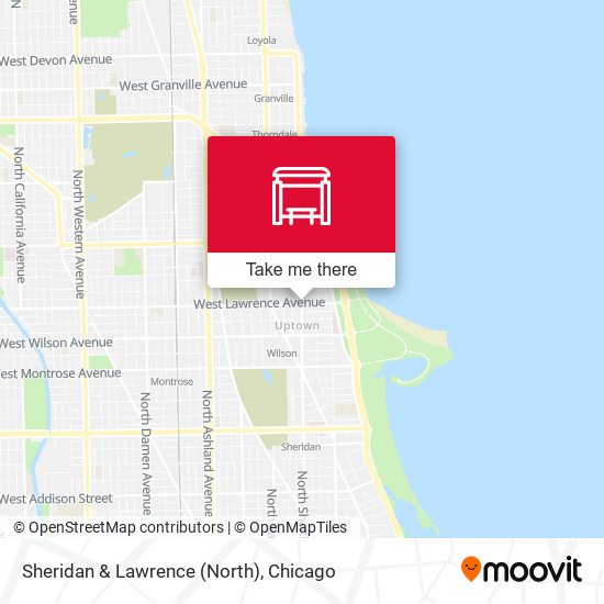 Sheridan & Lawrence (North) map