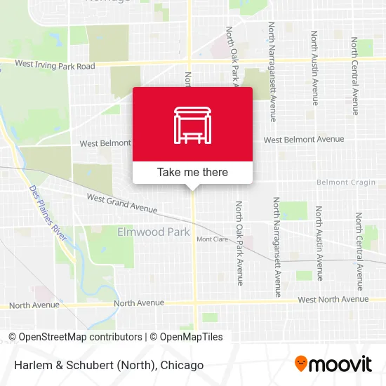 Harlem & Schubert (North) map