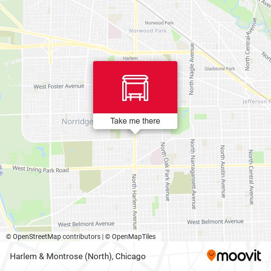 Mapa de Harlem & Montrose (North)