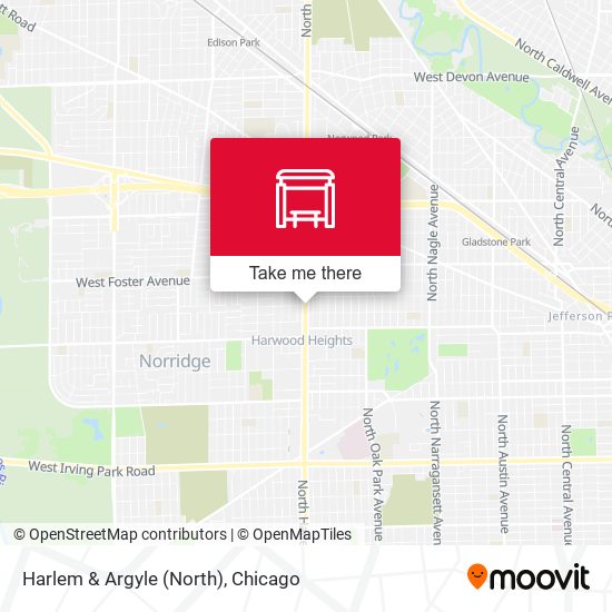 Mapa de Harlem & Argyle (North)
