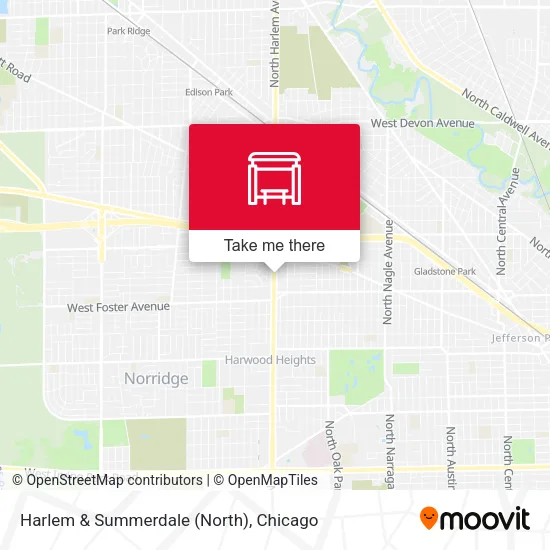 Mapa de Harlem & Summerdale (North)