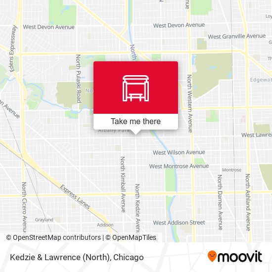 Kedzie & Lawrence (North) map