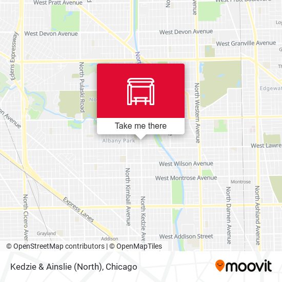 Mapa de Kedzie & Ainslie (North)