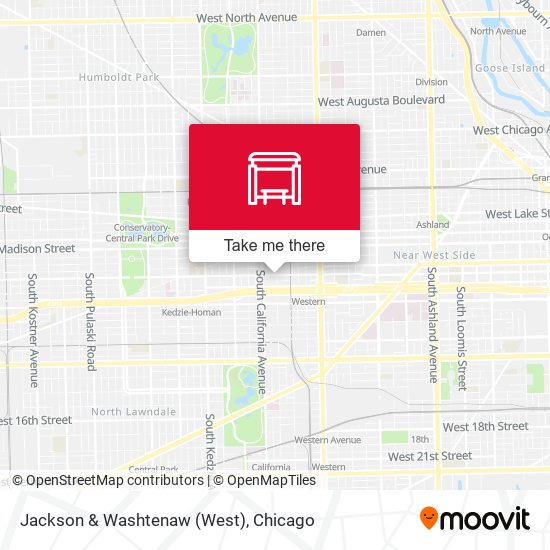 Jackson & Washtenaw (West) map