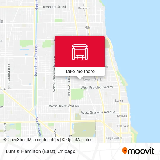 Lunt & Hamilton (East) map