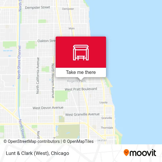 Lunt & Clark (West) map