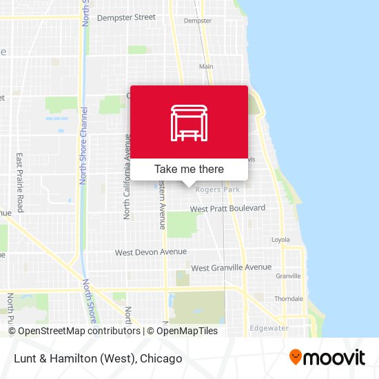 Mapa de Lunt & Hamilton (West)