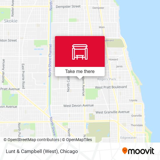 Lunt & Campbell (West) map