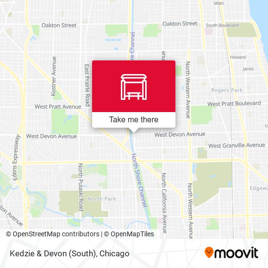 Kedzie & Devon (South) map