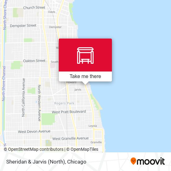 Mapa de Sheridan & Jarvis (North)