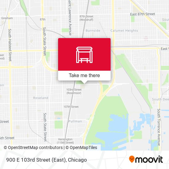 Mapa de 900 E 103rd Street (East)
