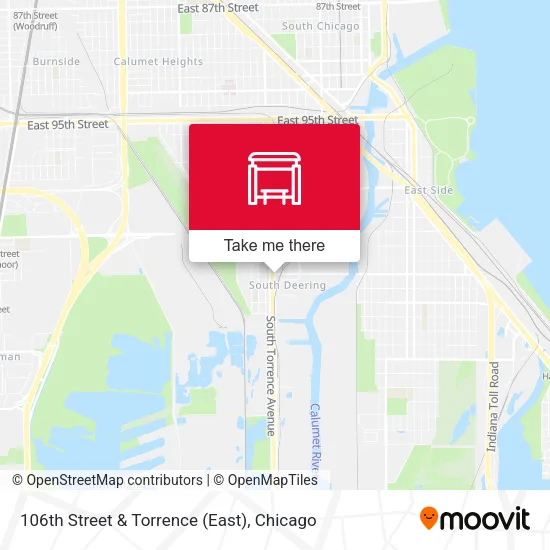 106th Street & Torrence (East) map