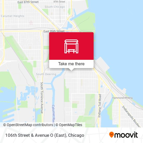 106th Street & Avenue O (East) map