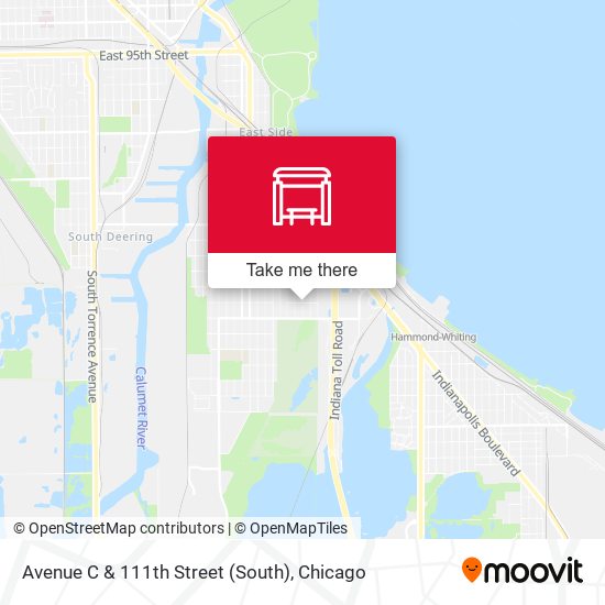 Avenue C & 111th Street (South) map