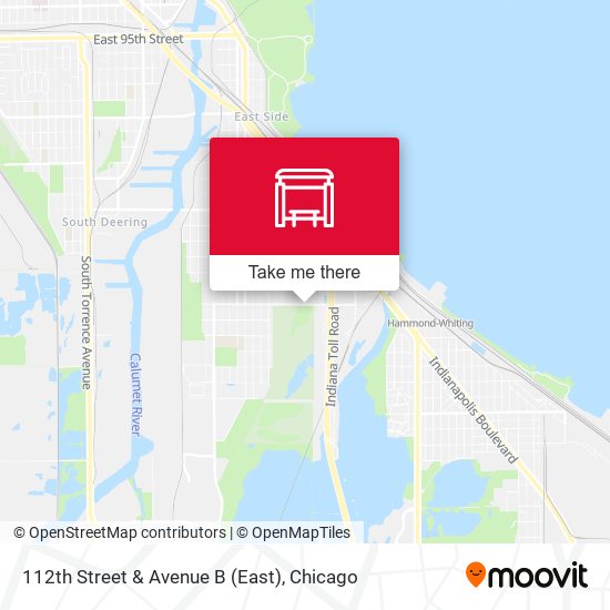 112th Street & Avenue B (East) map