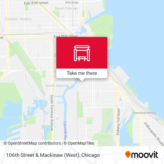 106th Street & Mackinaw (West) map