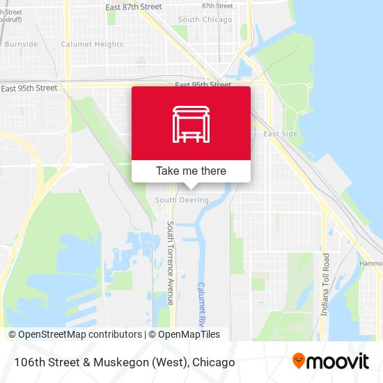 106th Street & Muskegon (West) map