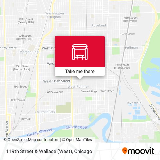 119th Street & Wallace (West) map