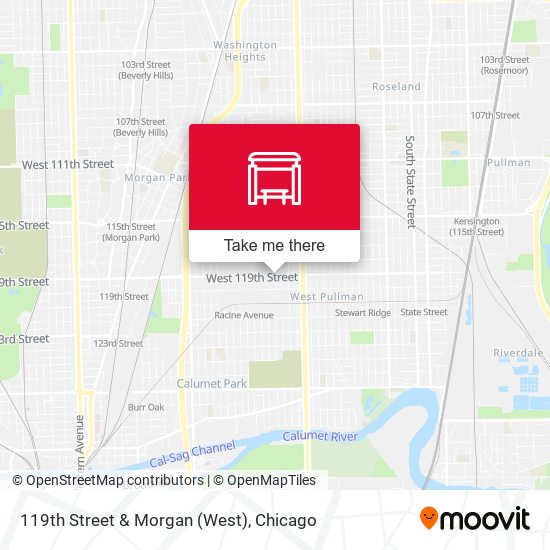 119th Street & Morgan (West) map