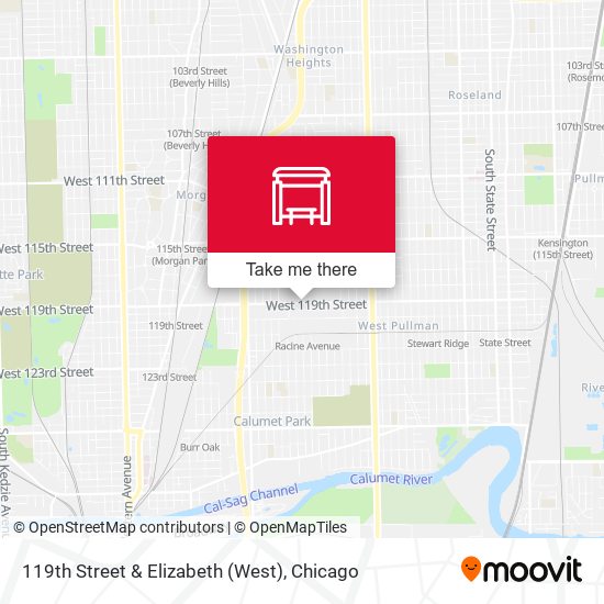 119th Street & Elizabeth (West) map