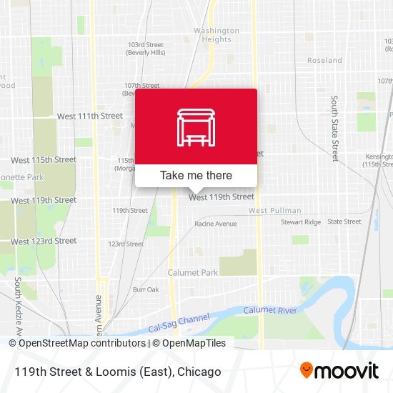 119th Street & Loomis (East) map