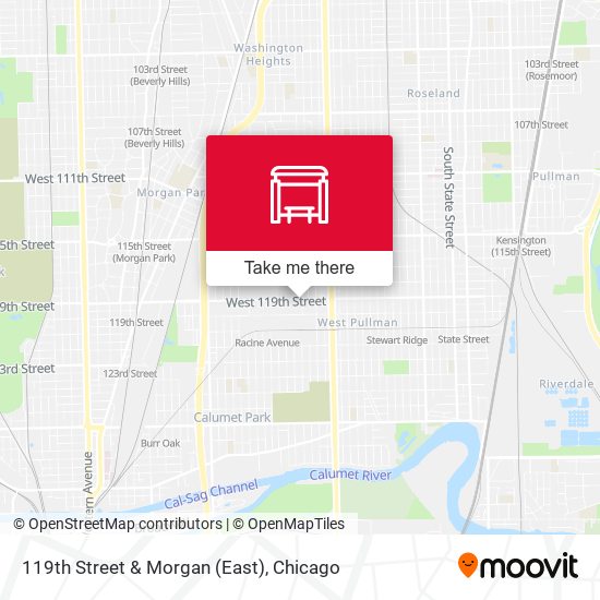 119th Street & Morgan (East) map