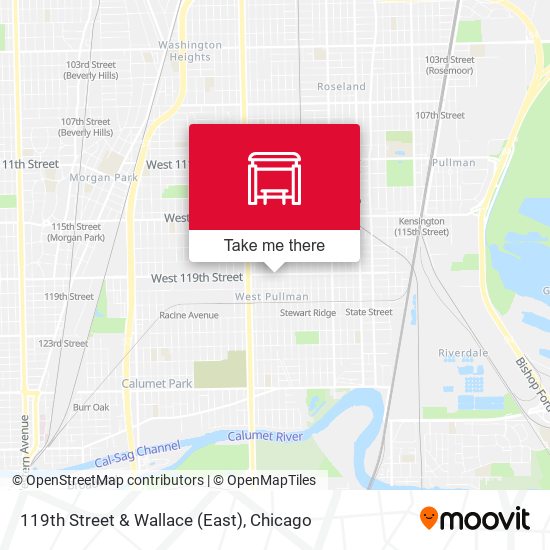 119th Street & Wallace (East) map