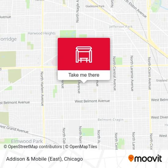 Addison & Mobile (East) map