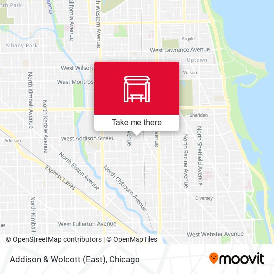 Addison & Wolcott (East) map