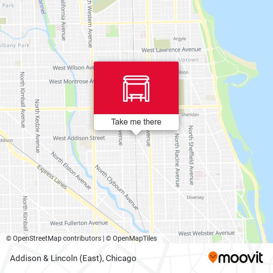 Addison & Lincoln (East) map